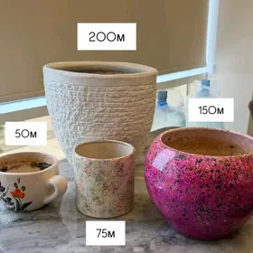 горшки для цветов