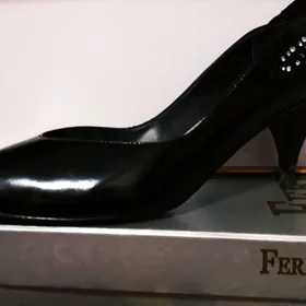 Туфли кожаные