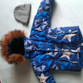 Kurtka, jynsy, shapka