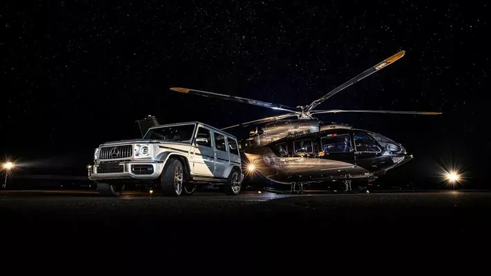 Mercedes-Benz 10 million dollara dikuçaryň içini bezäp berdi