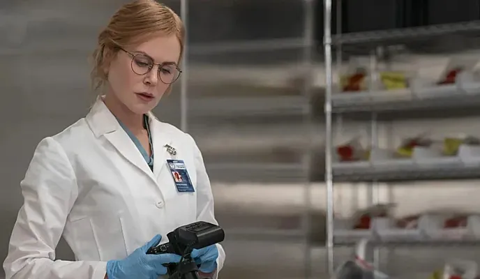 Nikol Kidman «Skarpetta» serialy üçin patologoanatomyň işini özleşdirdi