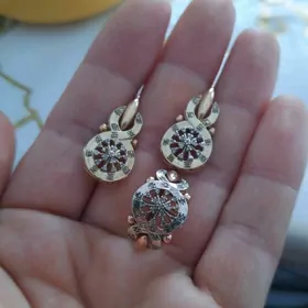 Birlyant sirga kamlekt