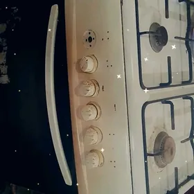 газ и мойка для мытья посуды