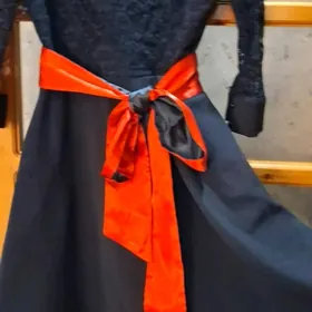 вечернее платье и жакет