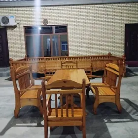 Tapçan stol stul komplekt.