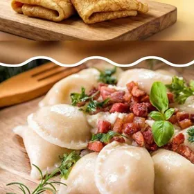 Блины, вареники на заказ
