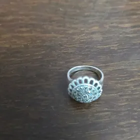 кольцо серебро