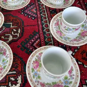 чашки кофейные,ложки