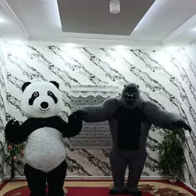 Gorilla. bilen Panda  Galowka