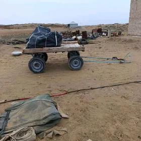 eşek araba  dort teker.