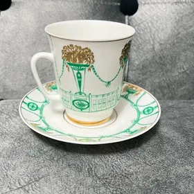 Чашка с блюдцем ЛФЗ