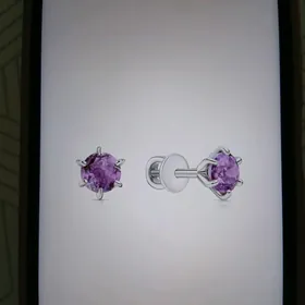 Sunlight,серебро, пусеты