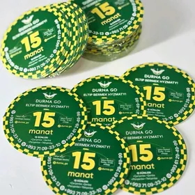 STIKER SEKIL ÇAP WE KESIM REKL