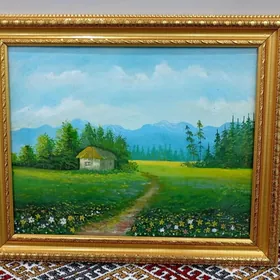 çekilen peýzaž razmer 40l50