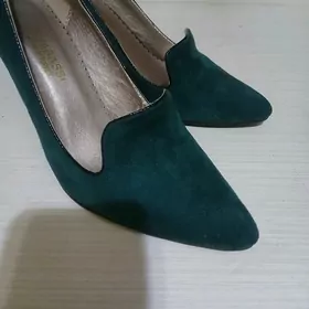 туфли замшевые