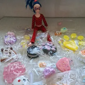 Игрушки тара лапки и кукла