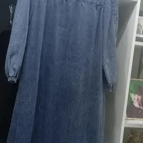 жынсовые платье