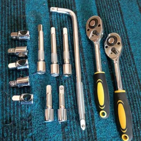 трещотка и разные переходники