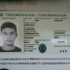 Zagran pasport tapyldy