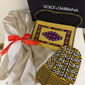 Sowgatlyk komplekt haly sumka