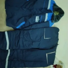 бушлат и ватные брюки