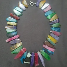 бусы натуральные камни