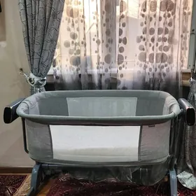 Электр. кроватка+манеж