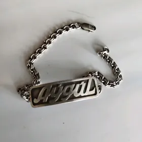 Aygul yazylgy kumus braslet