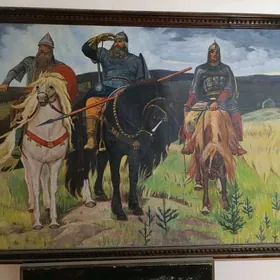 Картина три богатыря