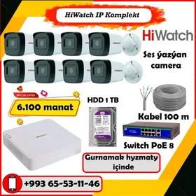  Hiwatch komplekt kamera