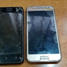 два телефона на запчасти