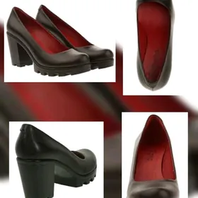 Кожаные туфли 34размер