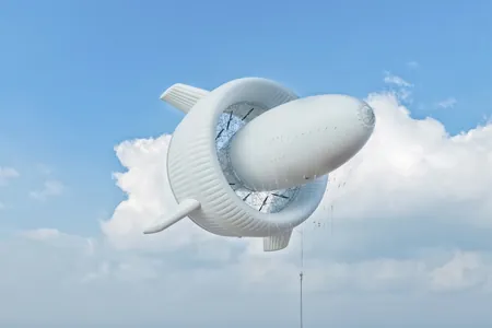 В Китае летающую ветряную турбину испытали на высоте 2000 метров