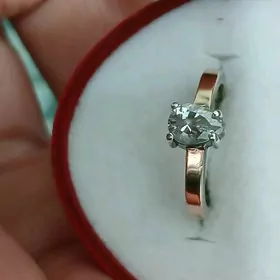 Yuzik gyzyl 8 karat kumus