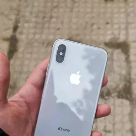 iPhone X silver 🤍LL/A