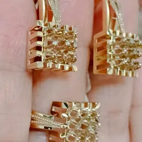 gyzyl komplekt BRILLIANT