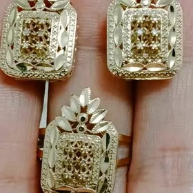 gyzyl komplekt BRILLIANT