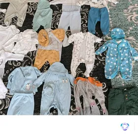 детские вещи 0-3 месяцев