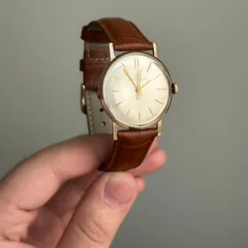 Луч часы золотые sagat gyzyl