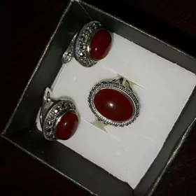 Серьги Кольцо Серебро!