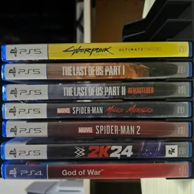 PS5 oyun disk/диски с играми
