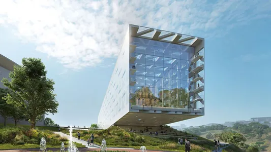 Niderlandly arhitektorlar Ýerewanda Ararat dagynyň panorama görnüşini açýan ylmy merkezi gurýarlar