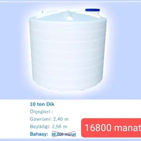 Ak kent suw bocka 10 ton