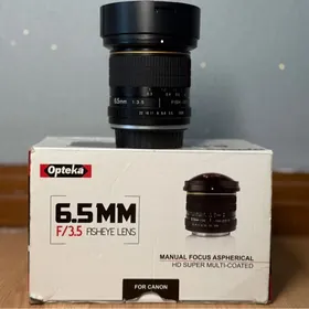 Canon 6.5 mm рыба глаз
