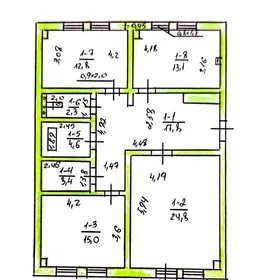 ТАСЛАМА 3 КОМН 2 ЭТ TASLAMA