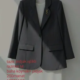 koynek komplekt pidjak nakidka