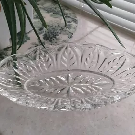 ваза хрустальная