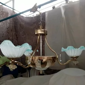 Люстра "Голубые кувшинки"