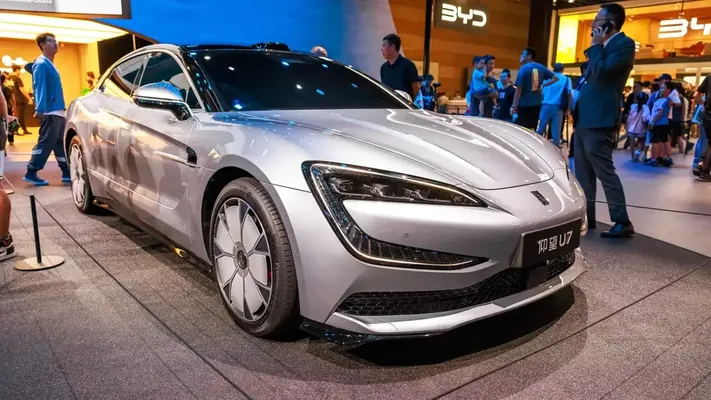 Роскошный седан от BYD способен проехать без подзарядки более 1000 км