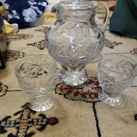 графин хрустальный